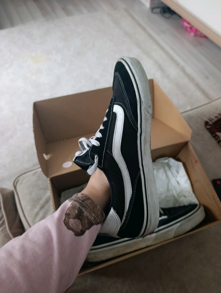 Erkek VANS BROOKLYN LS (SİYAH / BEYAZ) 44 numara - 11
