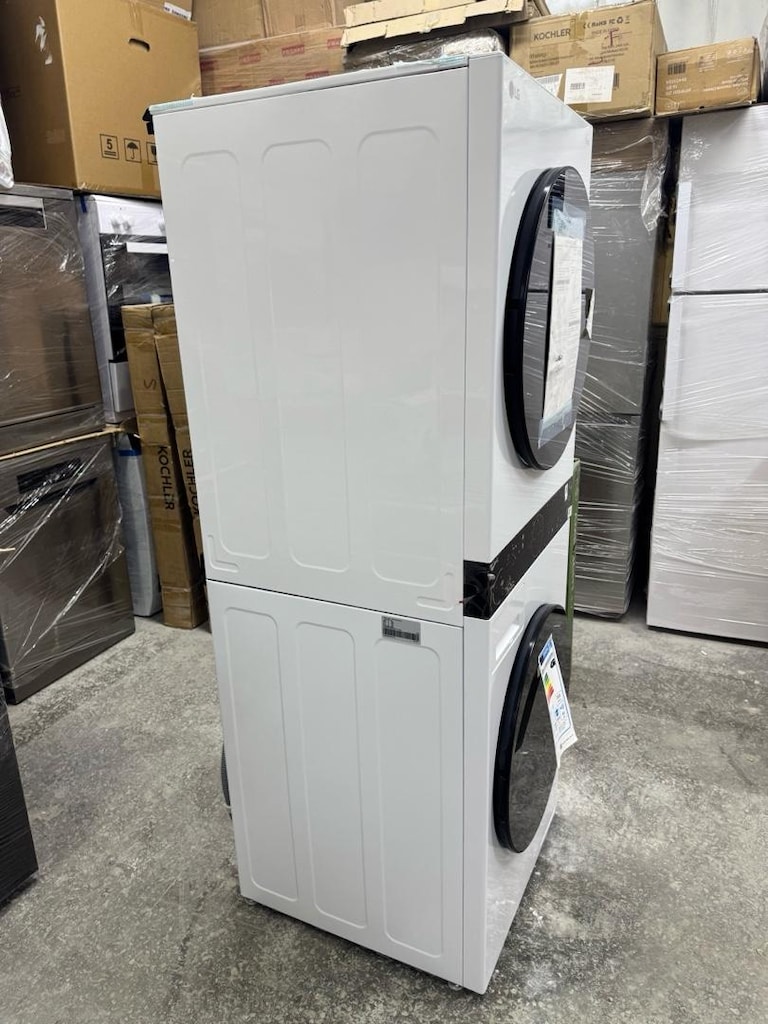 WashTower 12 Kg Yıkama 10 Kg Kurutma I Ortak Panelli Çamaşır ve Kurut - 6