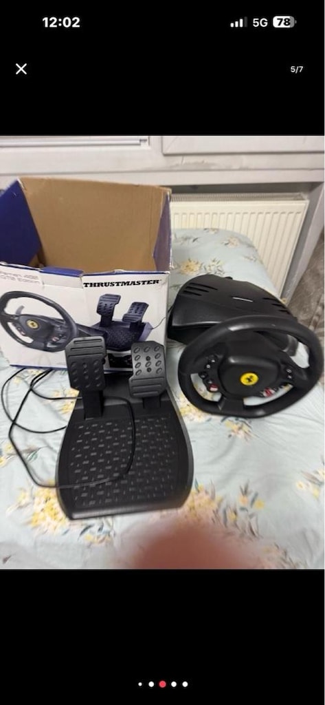 THRUSTMASTER T80 Ferrari 488 GTB PS/PC Direksiyon Seti - 3