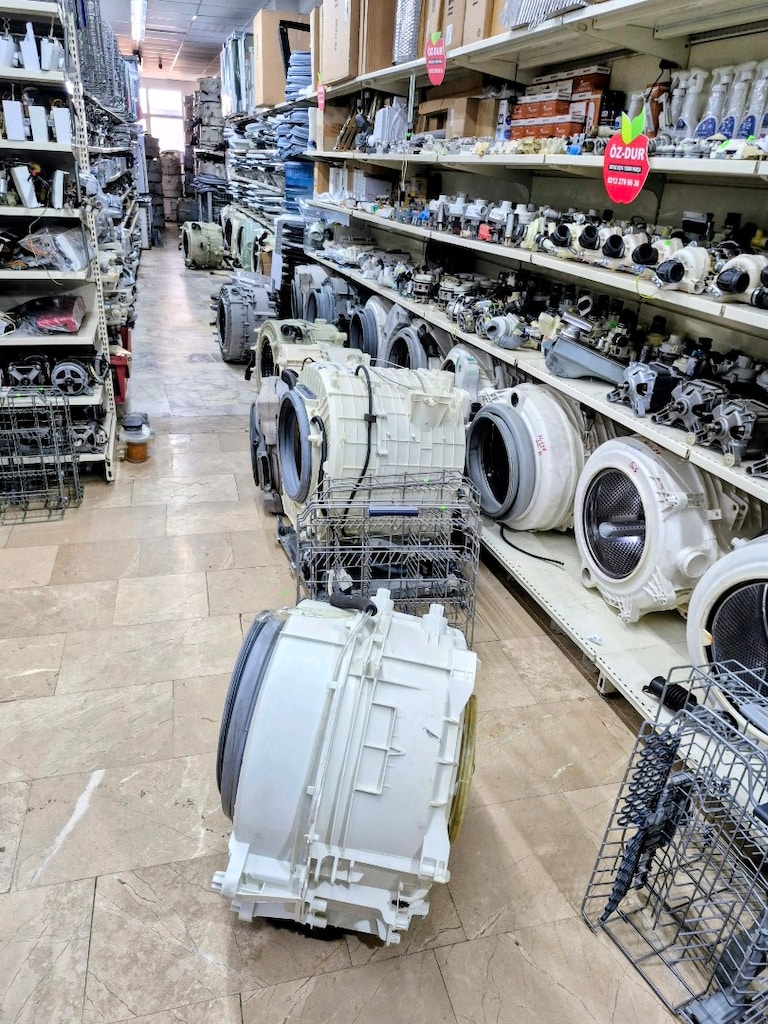 Özdur Teknik'ten Hoover DYN 9166P8-17 Çamaşır Makinesi Kazanı - 2.El - 9