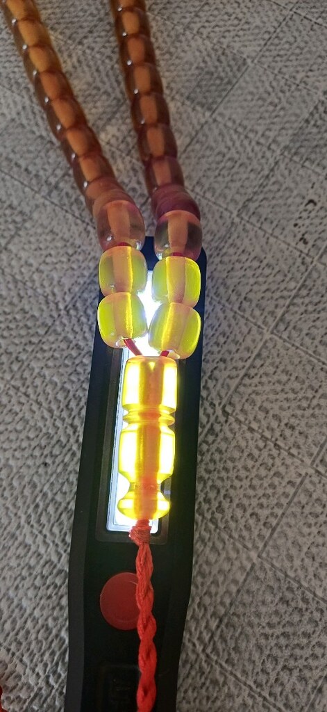 TESBİH ESKİ NECEP CEKTIĶCE RENK ALIR KUSURUSUZ ANTİKA - 8