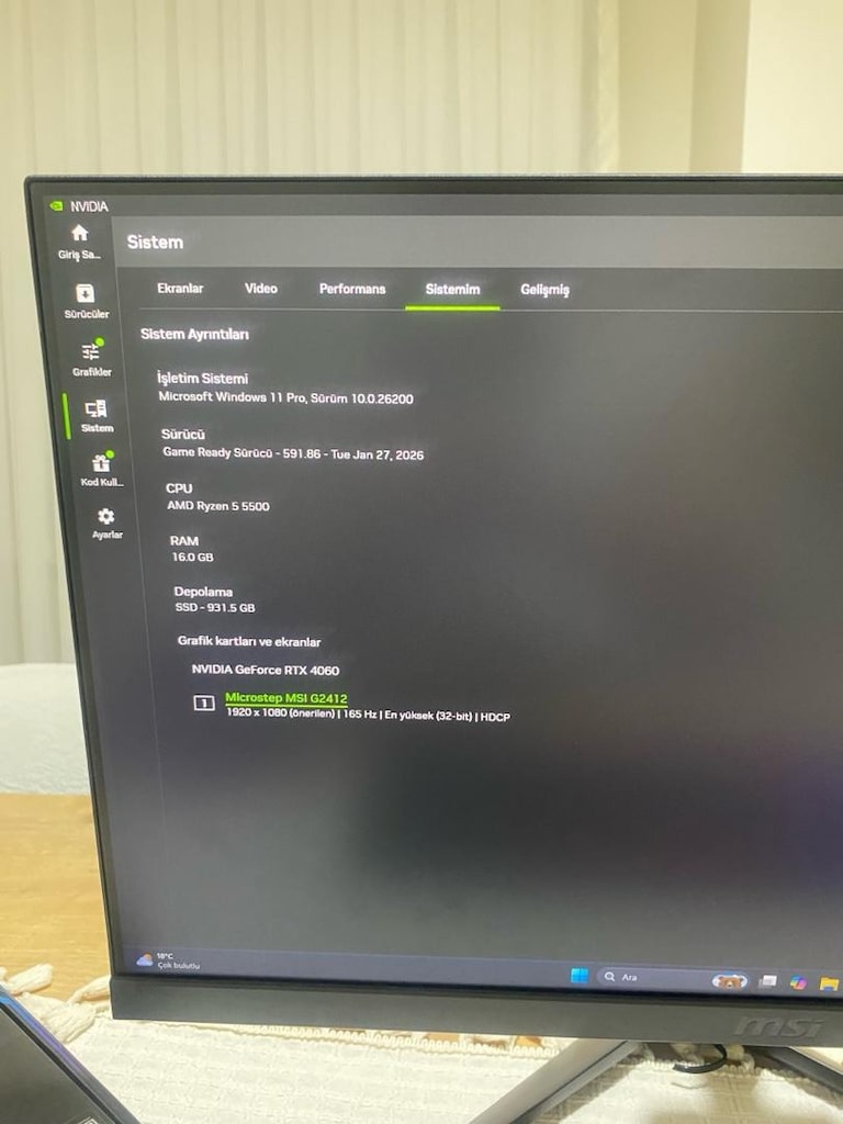 RTX 4060 GAMİNG PC SETUP - 8