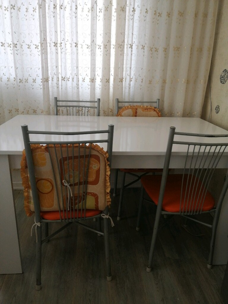 6 KİŞİLİK MASA 4 ADET SANDALYE - 4