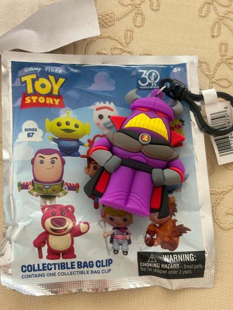 toy story imparator zurg anahtarlık charm - 6