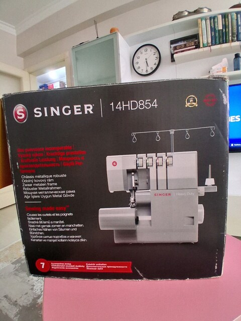 singer overlok makinası