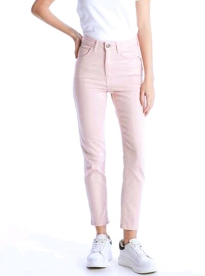 PUDRA PEMBE SKİNNY JEAN PANTOLON LCW 38 40 Bershka MNG h&m