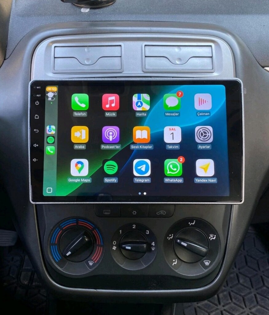 RAVX MULTİMEDYA ŞOOK FİYAT FİAT PUNTO 9İNCH MULTİMEDYA 4GB REM CARPLAY - 3