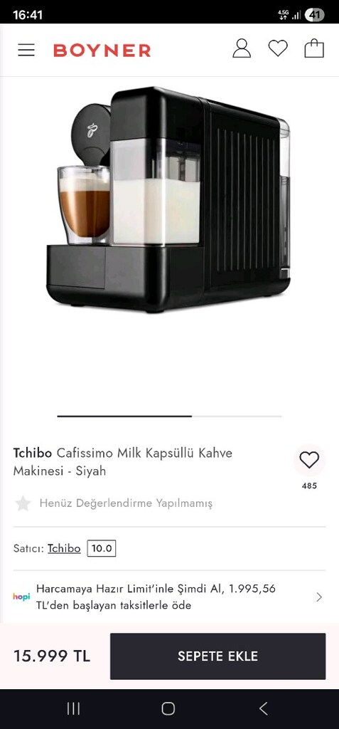 tchibo kapsüllü kahve makinası - 5