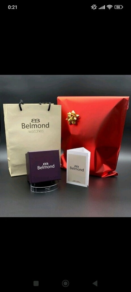 Belmond marka şık kadın kol saati yeni - 3
