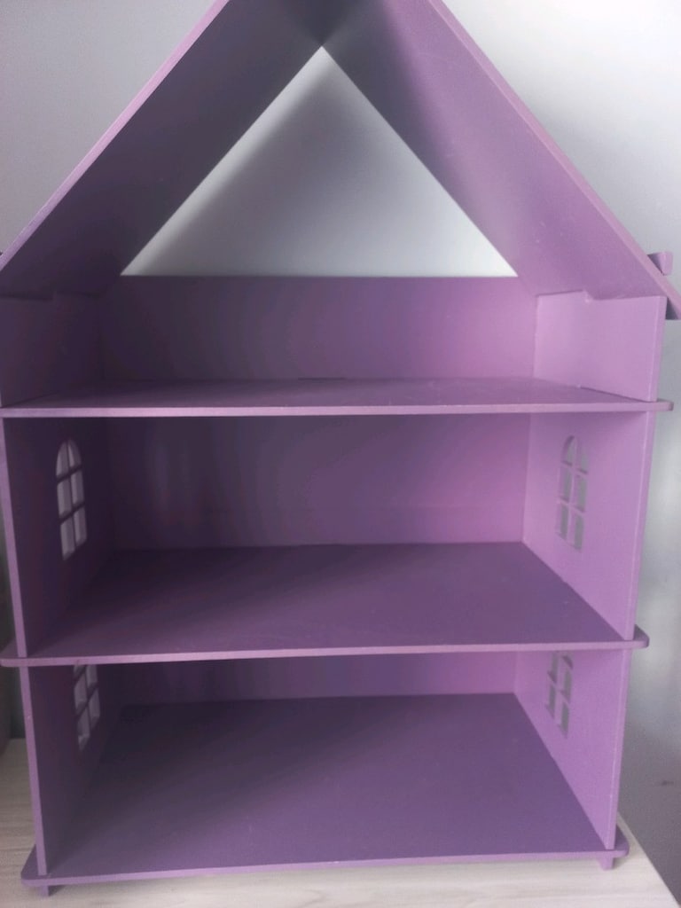barbie bebek evi (ahşap) - 4