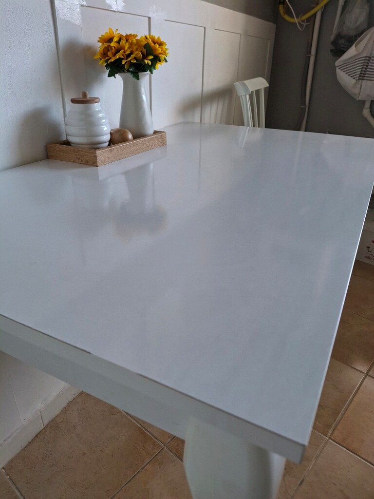 mutfak masası 4 tane sandalye yep yeni - 3