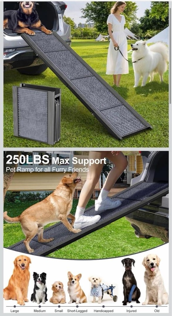 Köpek Rampası (Amerika’dan Getirilmiş Premium Katlanılabilir Rampa) - 2