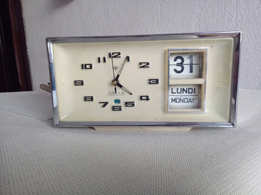 1970 lerden KURMALI ALARMLI MASA SAATİ - 2