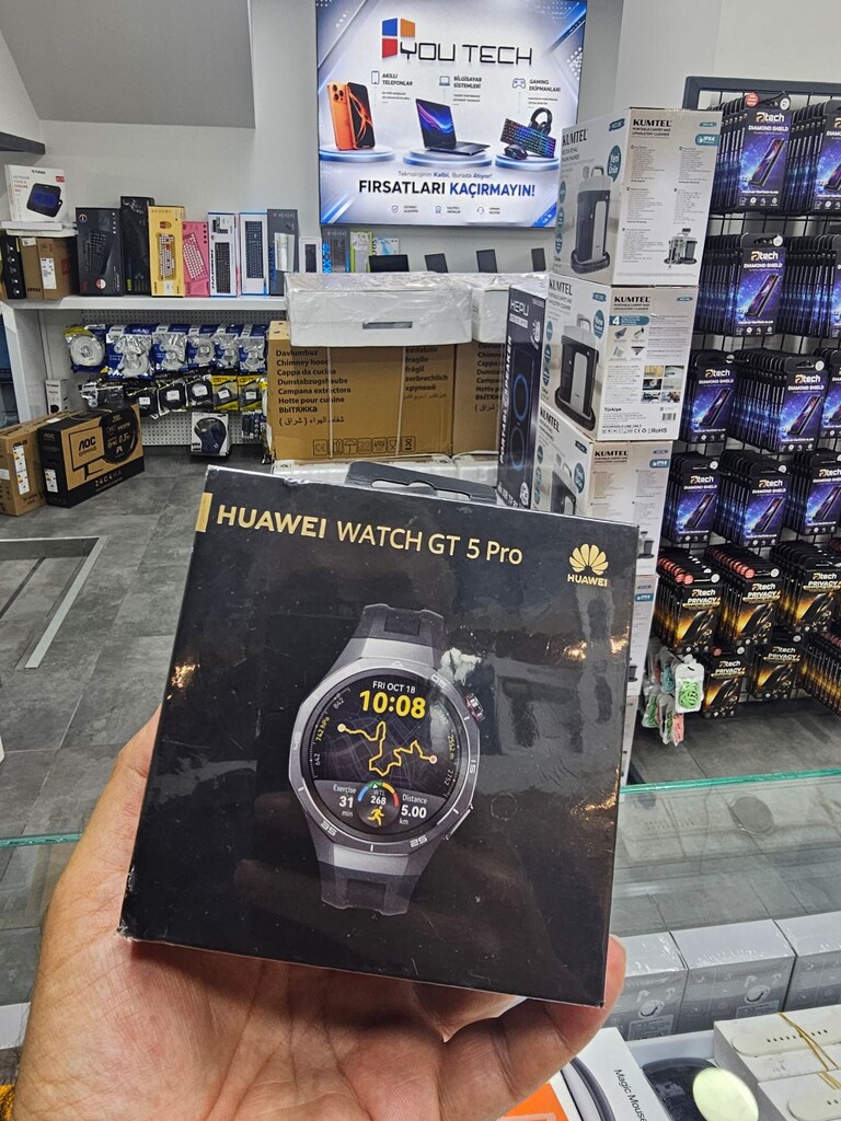 Huawei Watch GT 5 Pro 46mm Akıllı Saat // Siyah - 2