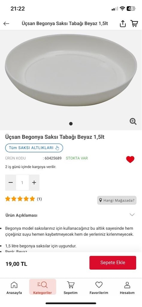 SAKSI ÇİÇEK 88 PARÇA TÜMÜ TEK FİYAT 3.600 TL