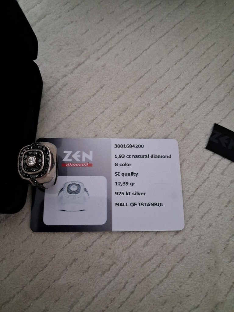 ZEN PIRLANTA ERKEK YÜZÜK - 2