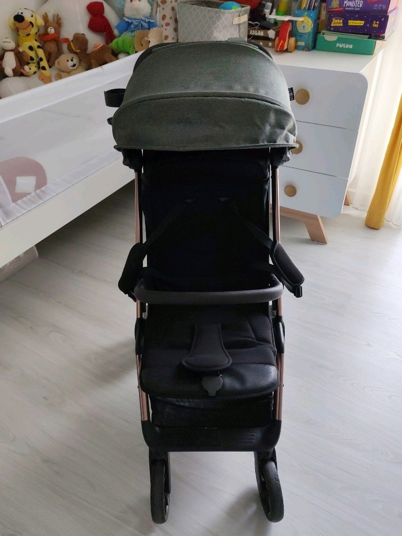 Luxus Hamilton Yeşil Kabin Tipi Bebek Arabası - 2