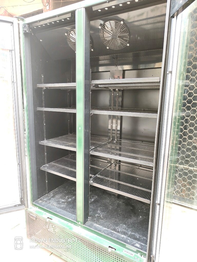 meşrubat dolabı içecek dolabı çift kapaklı kola su ayran dolabı - 4