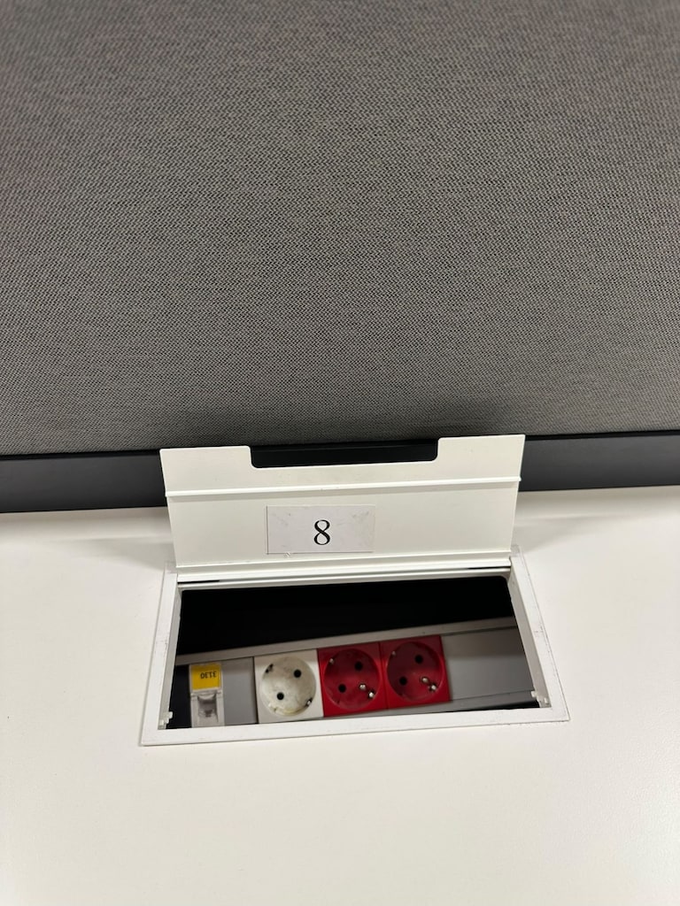 KLAS OFİS ÜSKÜDAR 420x160 KOLEKSİYON 6'LI WORKSTATION İKİNCİ EL - 5