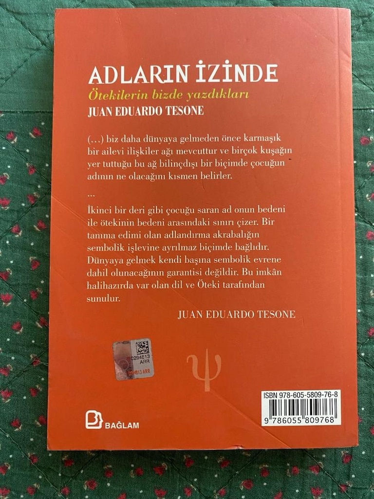 Adların İzinde Ötekilerin Bizde Yazdıkları Juan / Eduardo Tesone - 2