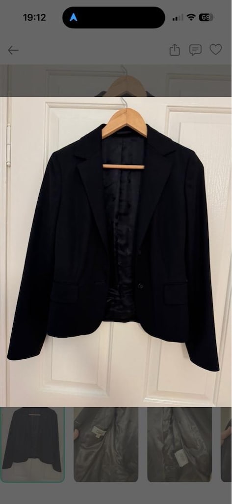Beymen club yün Siyah Blazer Ceket-sıfır