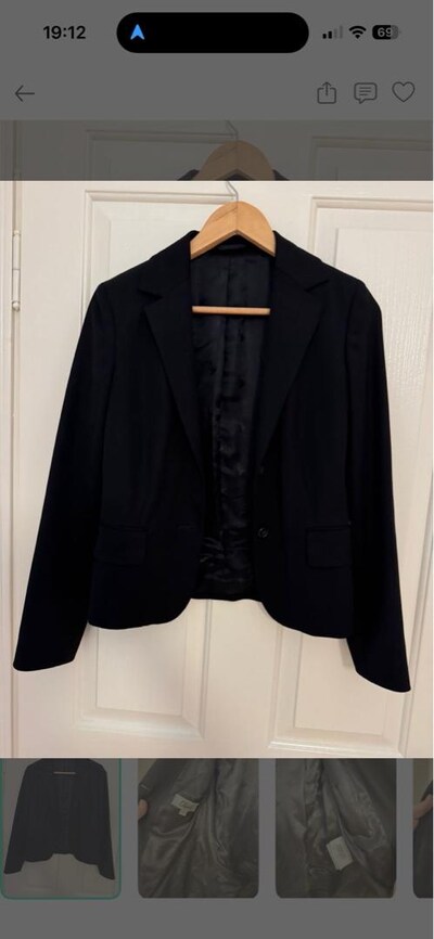 Beymen club yün Siyah Blazer Ceket-sıfır