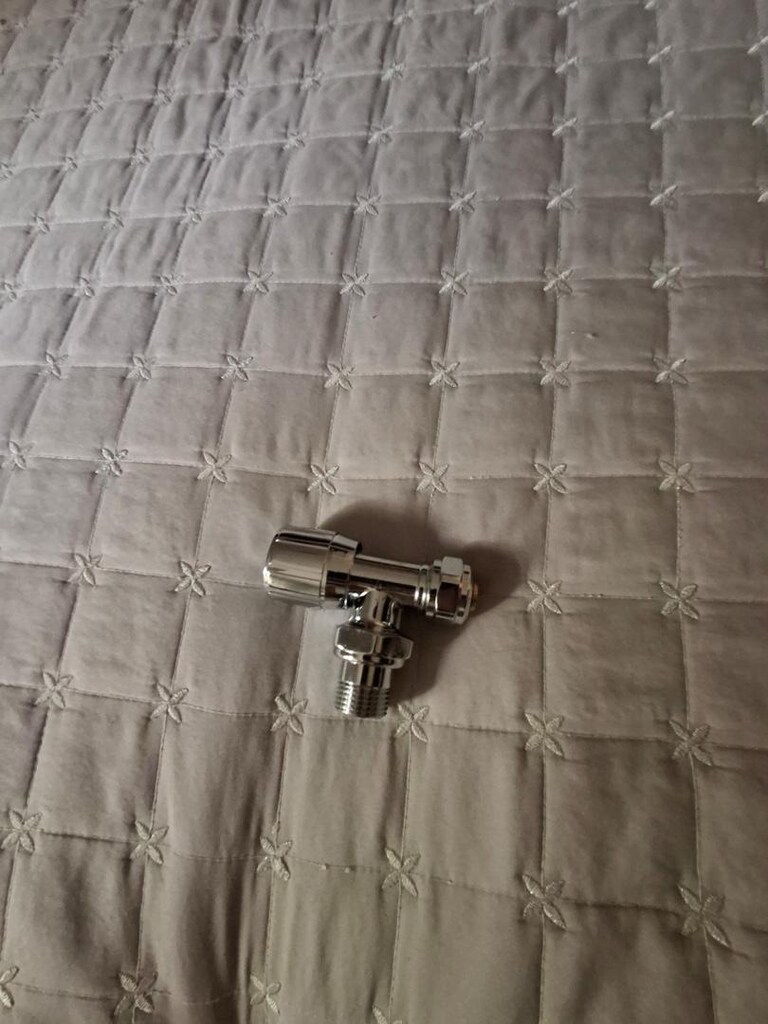 RADYAL MARKA KÖŞE RADYATÖR VANASI KROM PEX UYUMLU - 4
