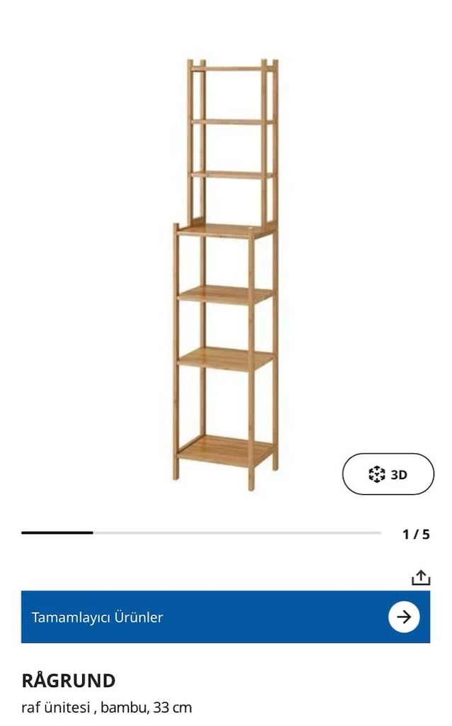 IKEA RAGRUND Bambu Raf - 2