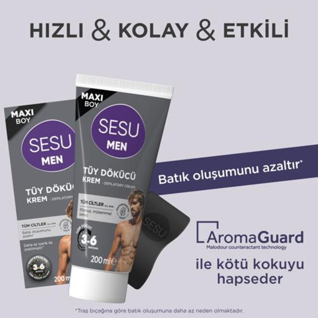 SESU MEN TÜY DÖKÜCÜ KREM - 3