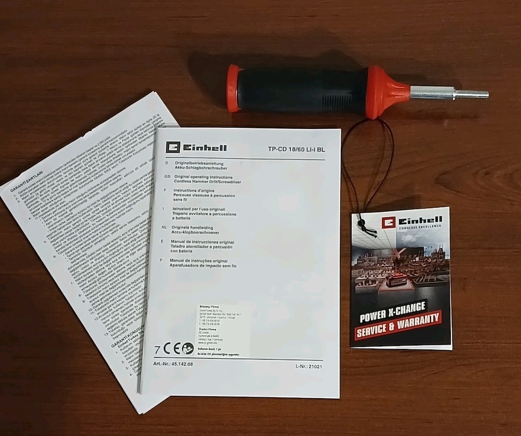 EİNHELL TP-CD 18V/60 NM DARBELİ VİDALAMA CİHAZI (SOLO) - 9