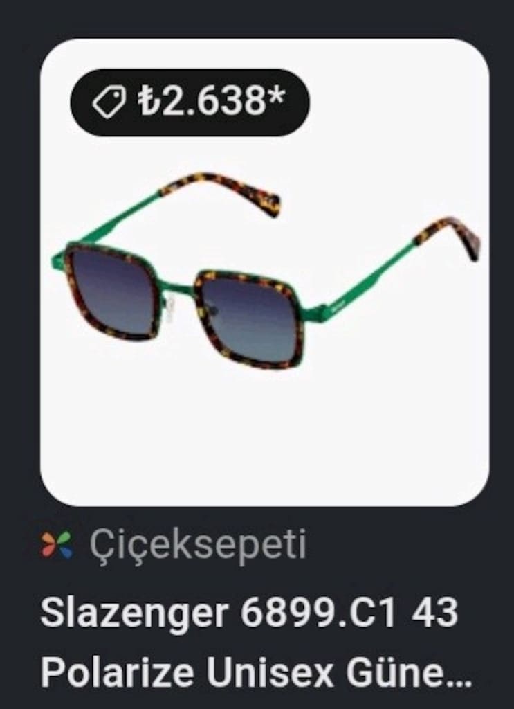 Slazenger çocuk gözlüğü polarize