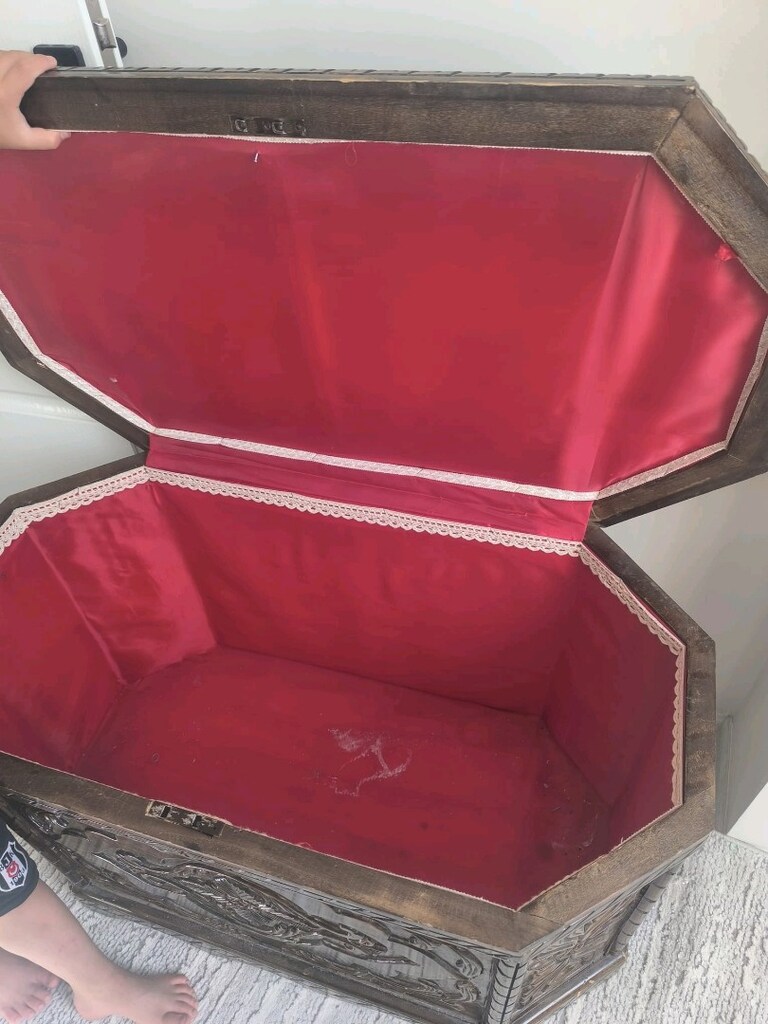 oymalı sandık - 5