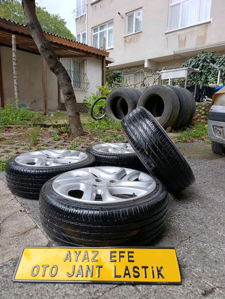 17 INÇ 4*100 RENAULT CAPTUR JANT LASTİK TAKIMI - 8