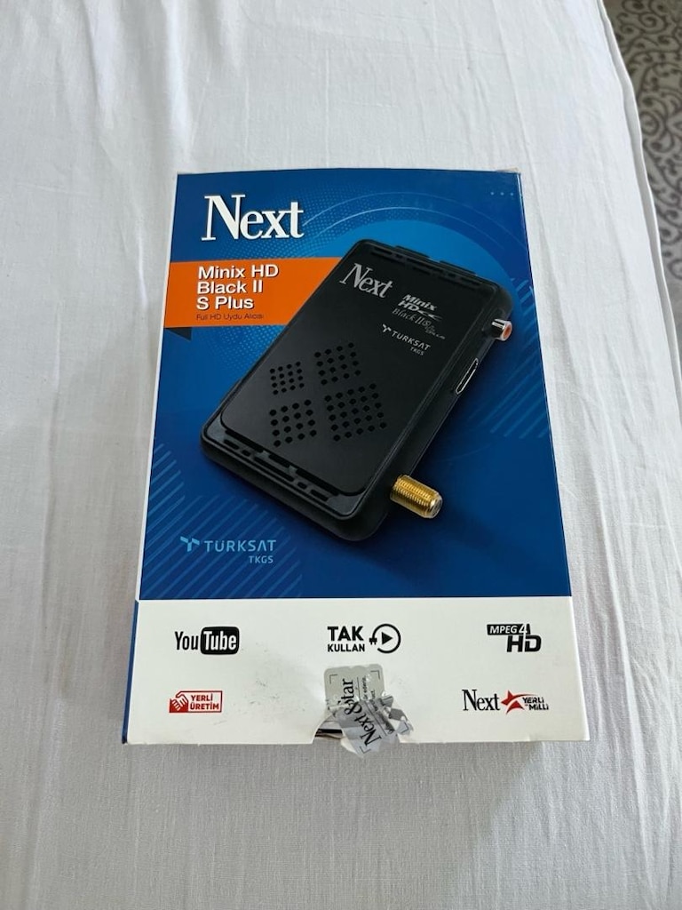 NEXT MİNİX HD BLACK II S PLUS FULL HD UYDU ALICISI