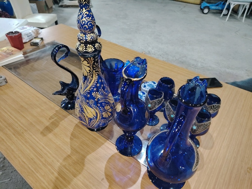 Vazo & kadeh şerbetli takımı - 7