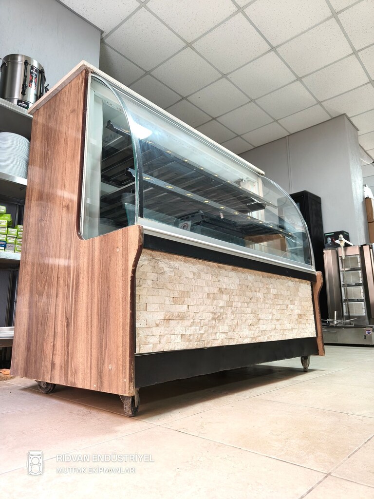 Meze dolabı kebap dolabı çikolata pasta teşhir vitrin soğutucu dolap - 9