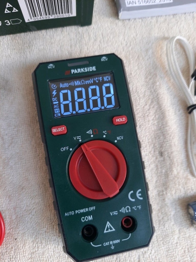 PARKSİDE DİJİTAL MULTİMETRE (GERMANY) - 2