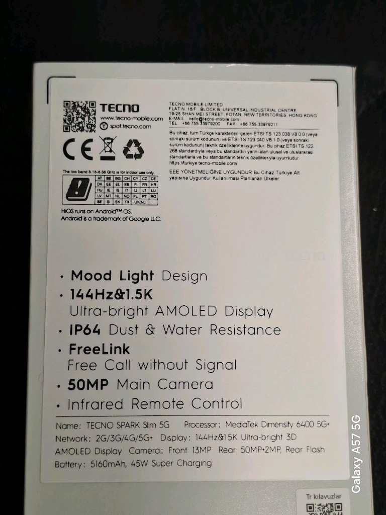Tekno Spark Slim 5G - 12