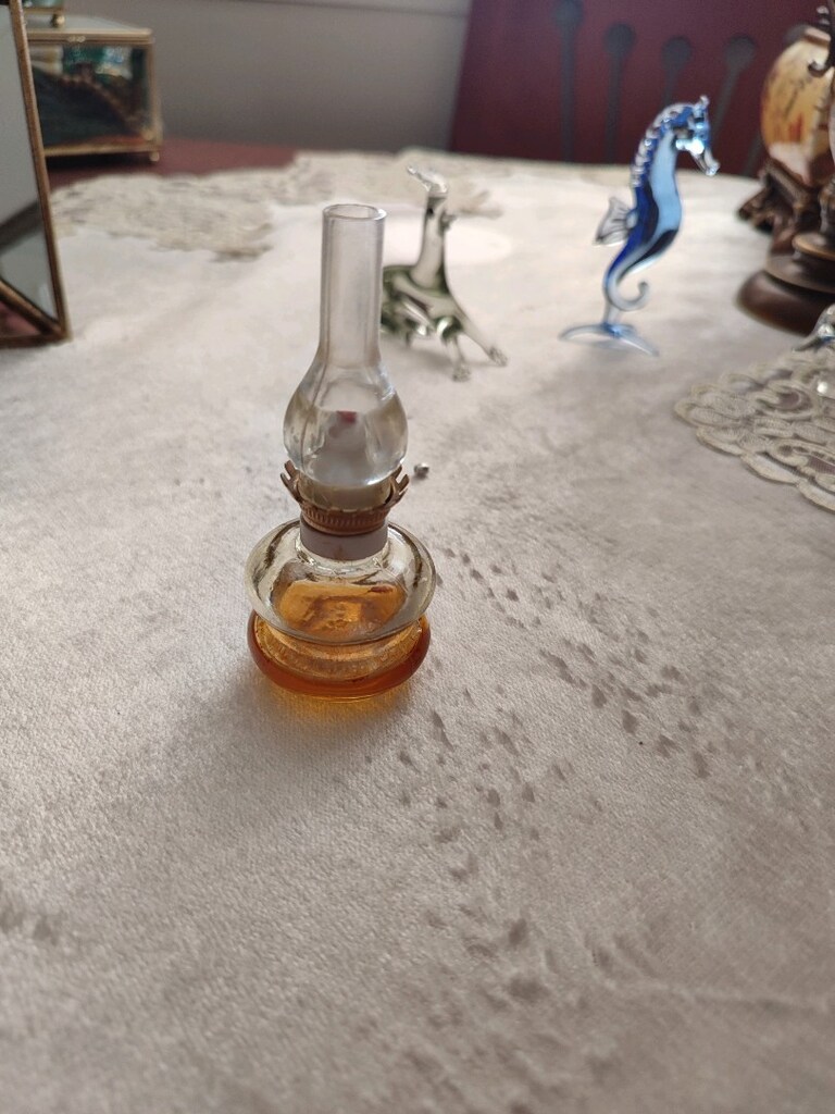antika kolonya koku şişesi - 6