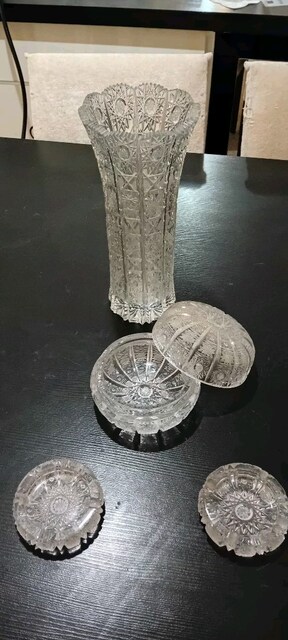 Kristal Set (1984-Çek/Bohemya Stili)