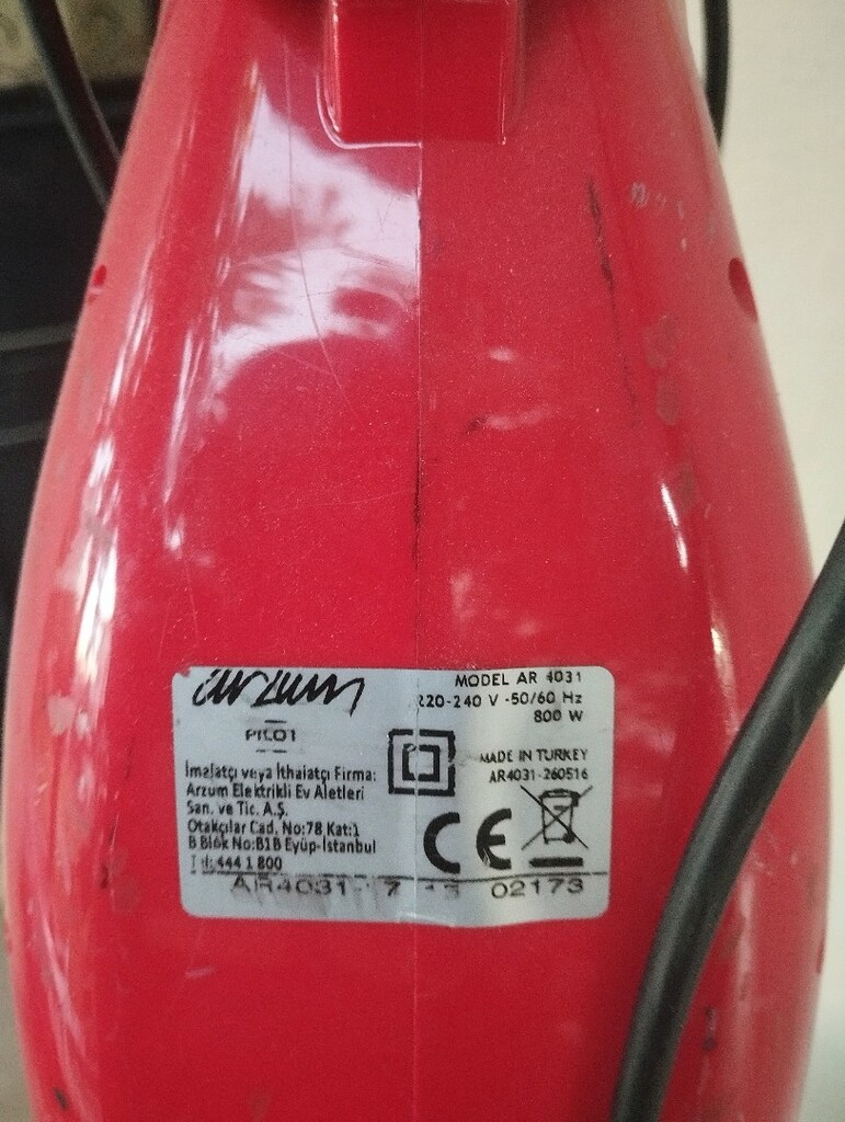 elektrikli süpürge arzum - 2