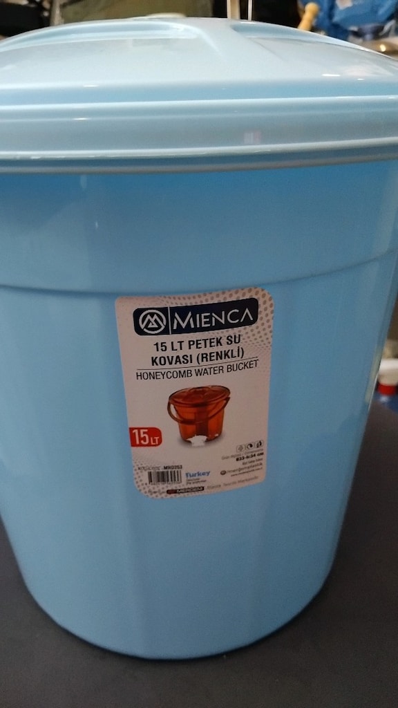 15 lt sıfır kapaklı kova - 2