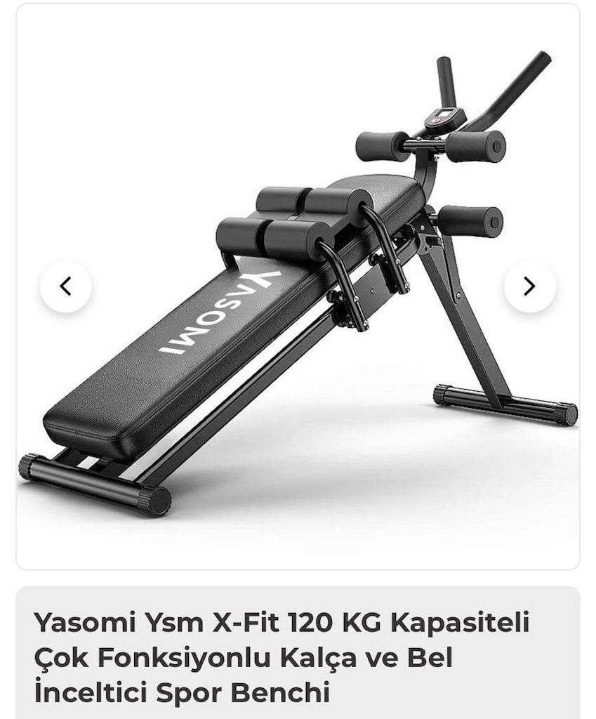 Yasomi Kalça ve Bel İnceltici Spor Benchi - 3