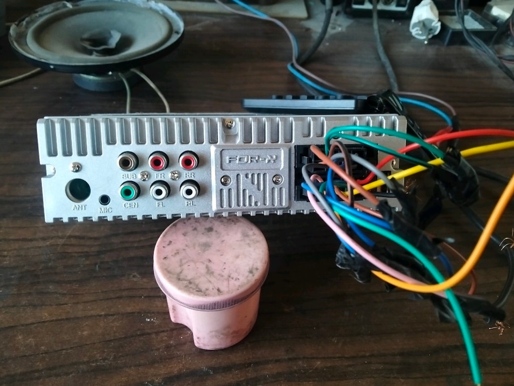 forx 3 amfi çıkışlı DSP li 7farkli ışık renkli oto teyp montaj dahil - 4