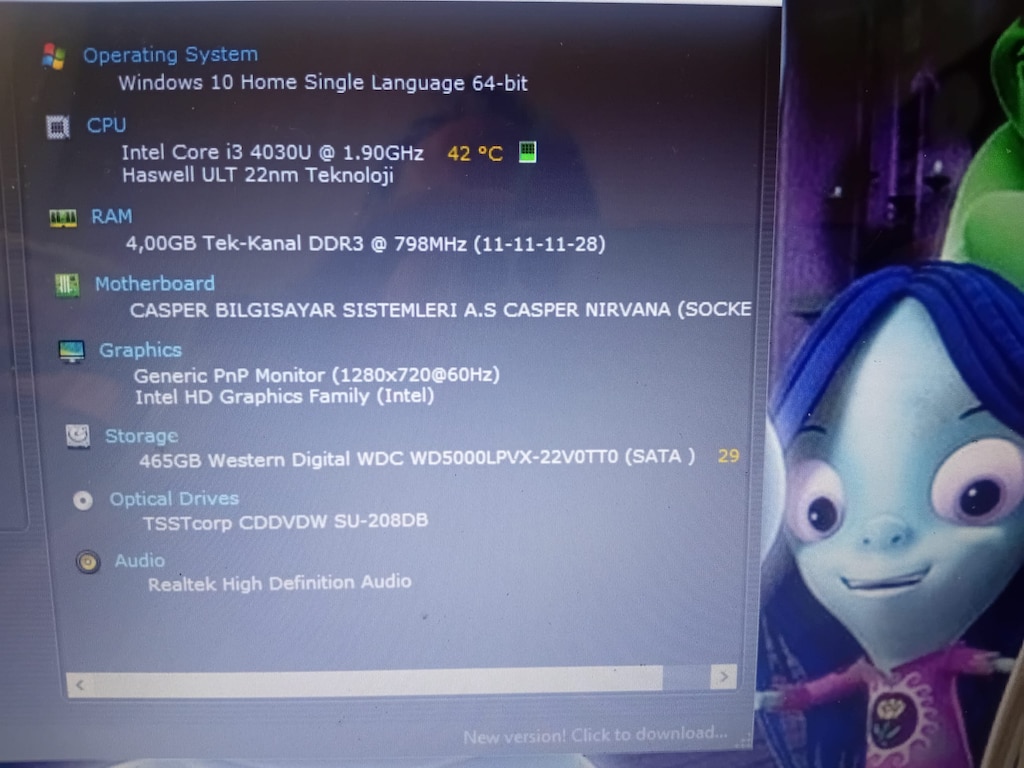 Casper i3 dizüstü leptop bilgisayar notebook // Konya - 4