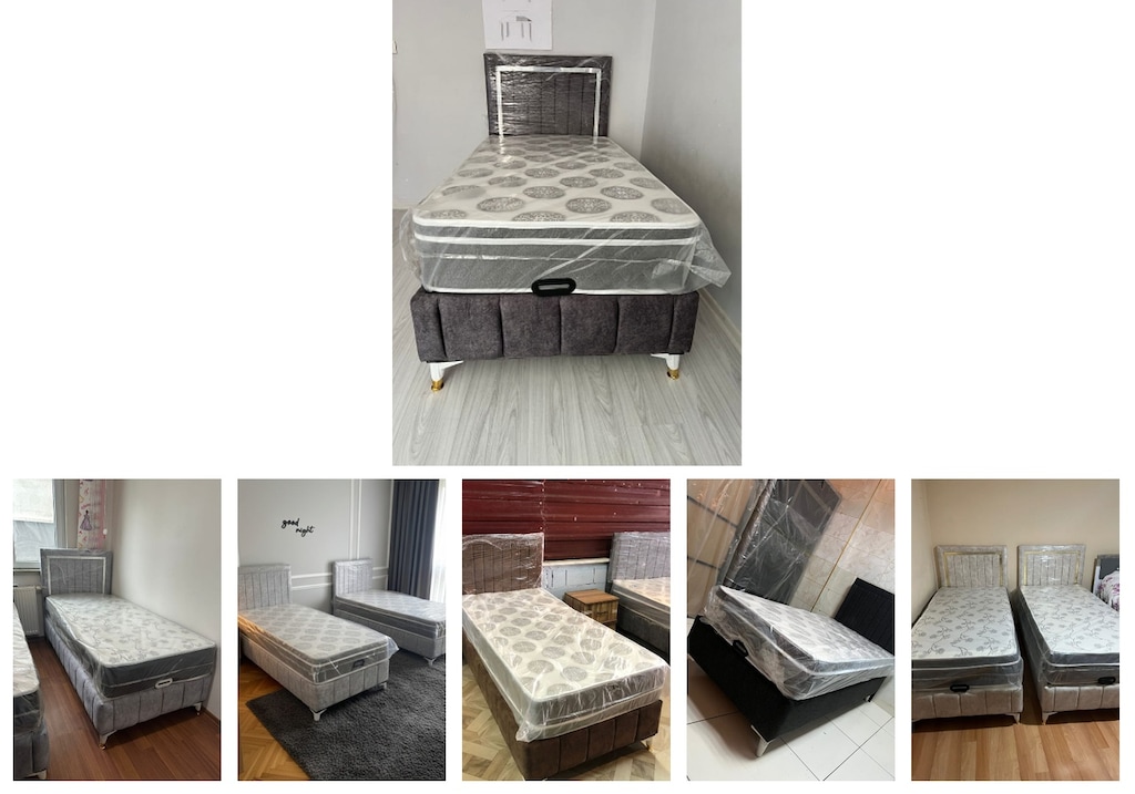 tek kişilik baza başlık yatak vqmodrqxnf - 6
