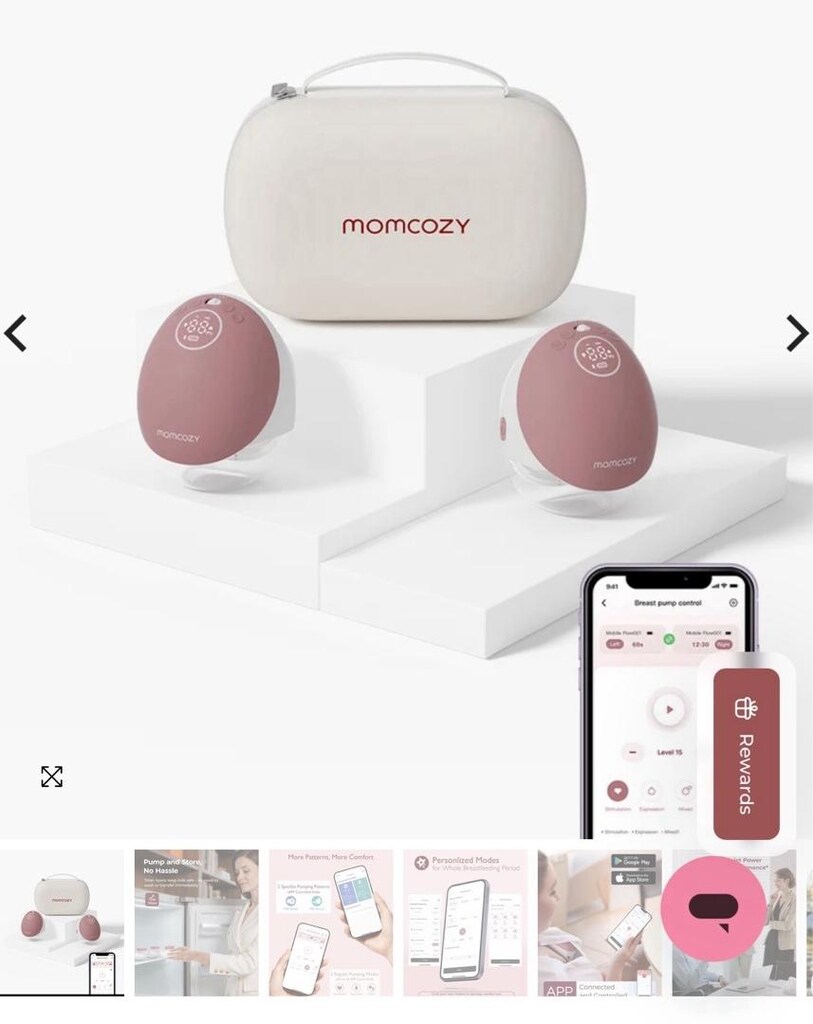 Momcozy Mobile Flow Hands-Free Breast Pump | M9 - 3