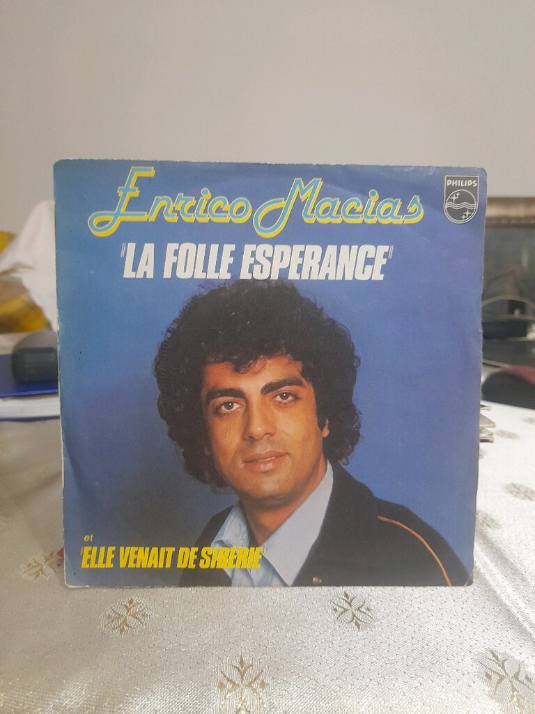 Enrico Macias 45 lik Plak