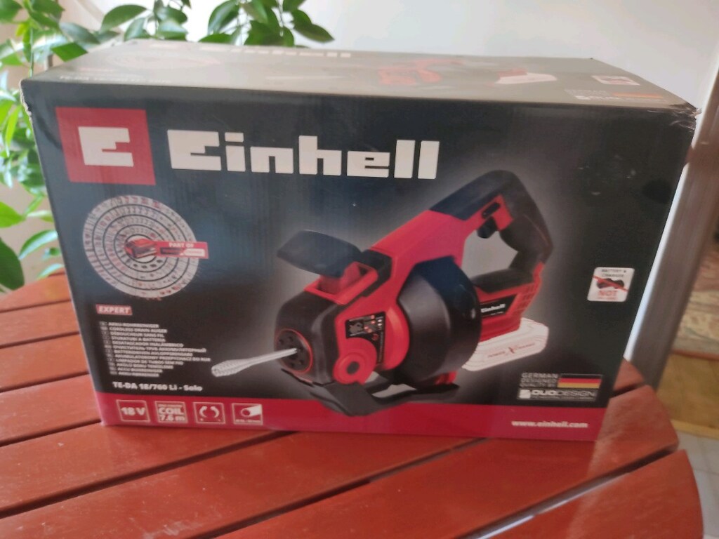 SIFIR EİNHELL KANAL AÇMA GİDER AÇMA MAKİNESİ - 7