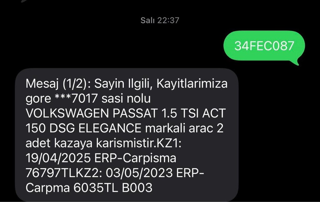 2022 SAHİBINDEN 88.000 KM FULL SERVİS BAKIMLI PASSAT ELEGANCE - 15